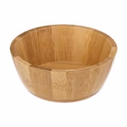 Saladier Rond en Bambou Dia 15cm Naturel