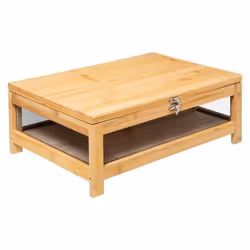 Cave à Fromage & Plateau Bambou 39cm Naturel