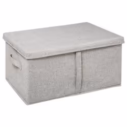 Boîte de Rangement 50 x 31 x 25 Couvercle Beige - FIVE