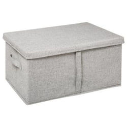 Boîte de Rangement 50 x 31 x 25 Couvercle Beige - FIVE