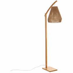 Description générale Apportez une touche zen et originale à votre intérieur avec ce lampadaire en arc de la gamme Palm. Fabri ...