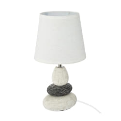 Atmosphera Lampe céramique H33 - Ivoire