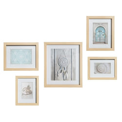 Set de 5 cadres naturels ethniques