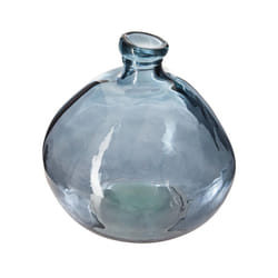 Vase verre recyclé rond orage D20
