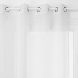 Atmosphera - Voilage Louis - 140 x 240 - Blanc - Livraison gratuite - Blanc