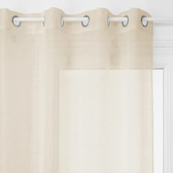 Voilage Louis beige 140x240cm - Atmosphera créateur d'intérieur