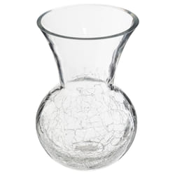 Vase en Boule Évasée Craquelée