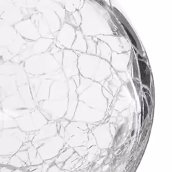 Vase en Boule Évasée Craquelée