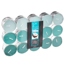 Lot de 30 Bougies Chauffe-Plat Parfumées 3,7cm Coco
