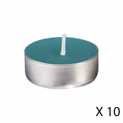 Lot de 30 Bougies Chauffe-Plat Parfumées 3,7cm Coco