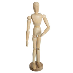 Mannequin Déco en Bois  Collect  32cm Beige