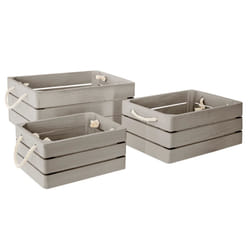 Caisse Cagette Dream Gris x 3