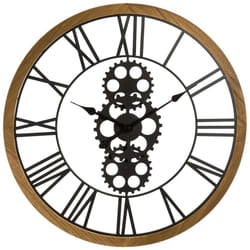 Pendule Mécanique en Métal et Bois