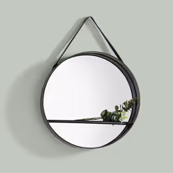 Miroir Étagère Belt Diamètre 55