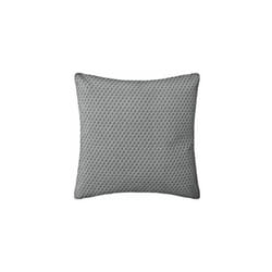 Atmosphera - Coussin motifs Otto gris 38x38cm créateur d'intérieur