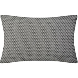 Atmosphera - Coussin motifs Otto gris 30X50cm créateur d'intérieur