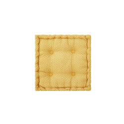 Atmosphera - Coussin de sol Otto jaune 40x40cm créateur d'intérieur