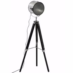 Lampadaire en Métal/Bois Ebor - Atmosphera