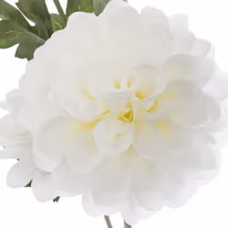 Fleur Artificielle  Dahlia  62cm Blanc