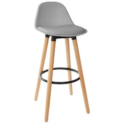 Tabouret De Bar Maxon Gris - Atmosphera