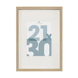 Cadre Photo en Verre  Manu  21x30cm Naturel