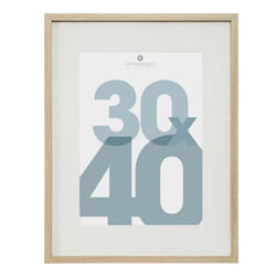 Cadre Photo en Verre  Manu  30x40cm Naturel