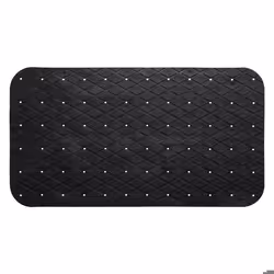 Tapis anti-dérapant - FIVE - Colorama - 69x39 cm - Noir - PVC