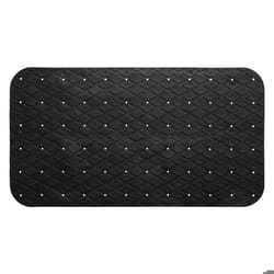 Tapis anti-dérapant - FIVE - Colorama - 69x39 cm - Noir - PVC