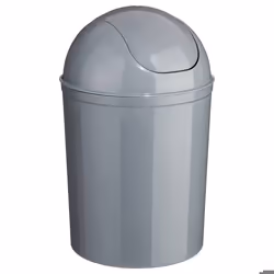 5five - poubelle 7 l gris
