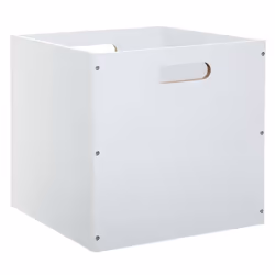 5five - panier 31x31cm mix n modul bois blanc
