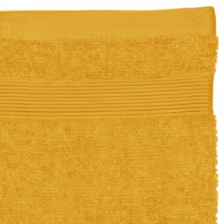 Lot de 2 Gants de Toilette  Confort  15x21cm Ocre
