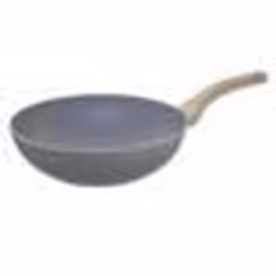 5five - wok aluminium forgé nature 28cm