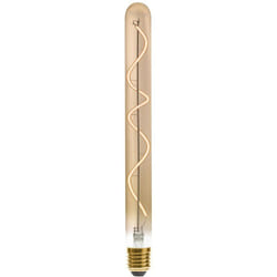 Atmosphera - Ampoule led Tube ambre D3cm E27 créateur d'intérieur