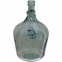 Le vase dame jeanne "Poesie" Atmosphera possède une forme originale qui mettra en valeur vos végétaux. Il vous permettra de c ...
