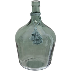 Atmosphera - Vase Dame Jeanne Poesie verre H25cm créateur d'intérieur