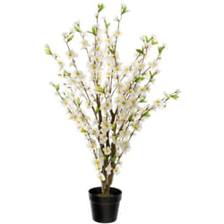 Atmosphera - Cerisier blanc artificiel H100cm créateur d'intérieur