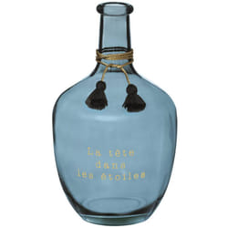 Atmosphera - Vase Dame Jeanne Gypsy verre H31cm créateur d'intérieur