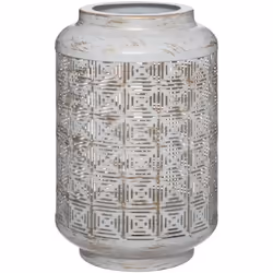 Rehaussez votre déco grâce à cette lampe Atmosphera. Une lampe au style exotique La forme cylindrique de cette lampe s'inspir ...