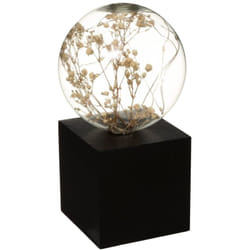 Atmosphera - Lampe socle Micro bois H18cm créateur d'intérieur