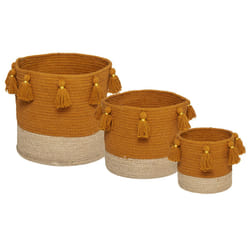 Panier Gypsy Pompons x 3