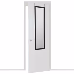 Miroir porte plastique 35 x 125 paco - Atmosphera createur d'interieur. Couleur : Noir. Matière principale : Verre. Longueur ...