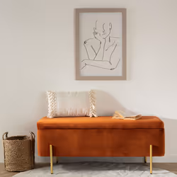 Toile Imprimé et Cadre Visage 50 x 70