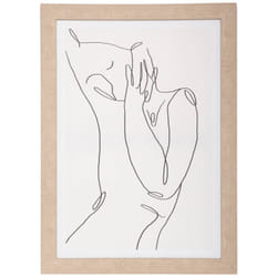 Atmosphera - Toile encadrée Visage 50x70cm créateur d'intérieur