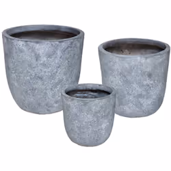 Ce magnifique set de 3 pots Atmosphera trouvera naturellement sa place dans un intérieur contemporain. L'élégance des lignes ...