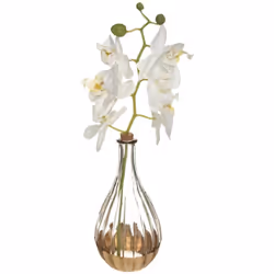 Craquez pour le superbe orchidée artificielle "Edi" Atmosphera ! Il apportera une note raffinée dans un intérieur au style mo ...