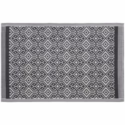Description générale Tapis décoratif 'stica' en plastique de dimensions 120 x 180 cm, idéal pour une utilisation intérieure o ...