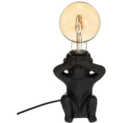 Lampe socle singe H17cm Atmosphera créateur d'intérieur