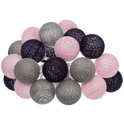 Guirlande Led Secteur 20 Boules Assortiments d 6 Box Atmosphera créateur d'intérieur