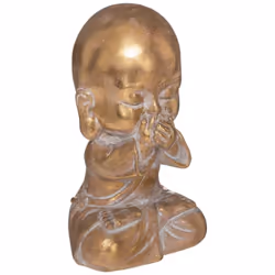 Craquez pour le statuette "bouddha" Atmosphera ! Exotique et zen, il déposera une note positive dans un univers au style ethn ...