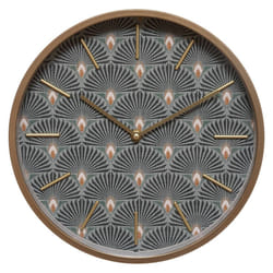 Horloge en plastique motif "Lizy" D29,5cm